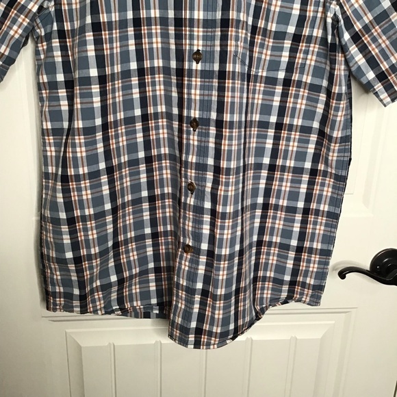CARHARTT Essential Short Sleeve Plaid Shirt. - Picture 5 of 13